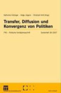 Produktbild: Transfer, Diffusion und Konvergenz von Politiken