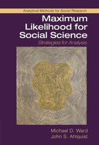 Produktbild: Maximum Likelihood for Social Science