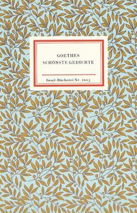Produktbild: Goethes sch&ouml;nste Gedichte