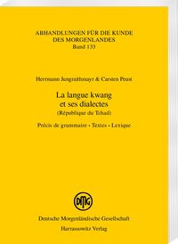 Produktbild: La langue kwang et ses dialectes (R&eacute;publique du Tchad)