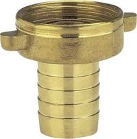 Produktbild: GARDENA 07141-20 Messing Schlauch-Verschraubung 19 mm (3/4\") &Oslash;, 33,3 mm (G1)