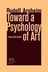 Produktbild: Toward a Psychology of Art