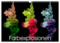 Produktbild: Farbexplosionen (Wandkalender 2026 DIN A3 quer), CALVENDO Monatskalender