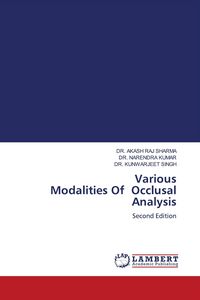 Produktbild: Various Modalities Of Occlusal Analysis