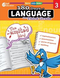 Produktbild: 180 Days of Language for Third Grade