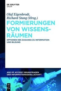 Produktbild: Formierungen von Wissensr&auml;umen