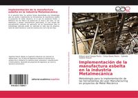 Produktbild: Implementaci&oacute;n de la manufactura esbelta en la industria Metalmec&aacute;nica