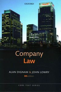 Produktbild: Dignam, A: Company Law