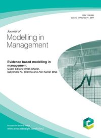 Produktbild: Evidence Based Modelling in Management