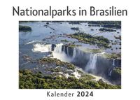 Produktbild: Nationalparks in Brasilien (Wandkalender 2024, Kalender DIN A4 quer, Monatskalender im Querformat mit Kalendarium, Das perfekte Geschenk)