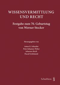 Produktbild: WISSENSVERMITTLUNG UND RECHT
