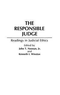 Produktbild: The Responsible Judge