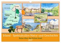 Produktbild: Irland - Spektakul&auml;re Natur und Geschichte (Wandkalender 2027 DIN A3 quer), CALVENDO Monatskalender