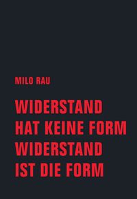 Produktbild: Widerstand hat keine Form, Widerstand ist die Form