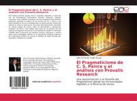 Produktbild: El Pragmaticismo de C. S. Peirce y el an&aacute;lisis con Provalis Research