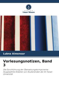 Produktbild: Vorlesungsnotizen, Band 3