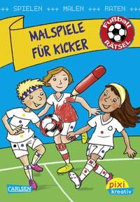 Bild vom Artikel Pixi kreativ 107: Malspiele für Kicker: Spielen, Malen, Raten wie die Weltmeister! vom Autor Cordula Thörner