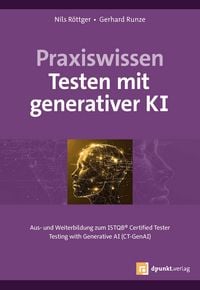Produktbild: Praxiswissen Testen mit generativer KI