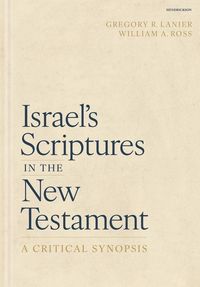 Produktbild: Israel's Scriptures in the New Testament: A Critical Synopsis