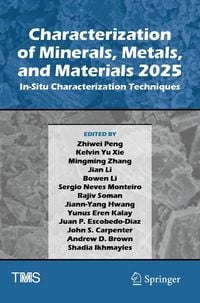 Produktbild: Characterization of Minerals, Metals, and Materials 2025