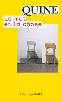 Produktbild: Le mot et la chose