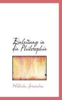 Produktbild: Einleitung in Die Philosophie