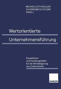 Produktbild: Wertorientierte Unternehmensf&uuml;hrung