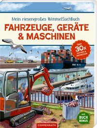 Produktbild: WimmelSuchBuch: Fahrzeuge, Ger&auml;te & Maschinen (BuchBONUS)