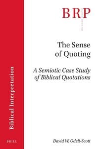 Produktbild: The Sense of Quoting