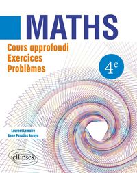 Produktbild: Maths 4e - Cours approfondi, exercices et probl&egrave;mes