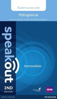 Produktbild: Speakout Intermediate 2nd Edition MyEnglishLab Student Access Card (Standalone)