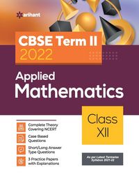 Produktbild: CBSE Term II Applied Mathematics 12th