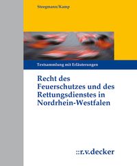 Produktbild: Recht des Feuerschutzes und des Rettungsdienstes in Nordrhein-Westfalen