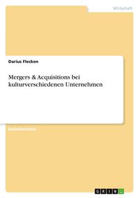 Produktbild: Mergers & Acquisitions bei kulturverschiedenen Unternehmen