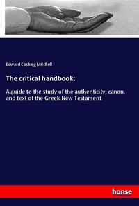 Produktbild: The critical handbook: