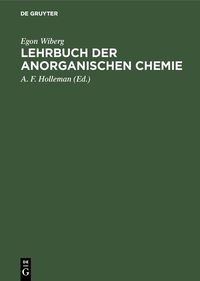 Produktbild: Lehrbuch der anorganischen Chemie
