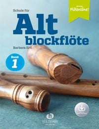 Produktbild: Schule für Altblockflöte 1 (mit Audio-Download)