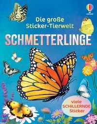 Produktbild: Die gro&szlig;e Sticker-Tierwelt: Schmetterlinge