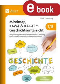 Produktbild: Mindmap, KAWA, KAGA im Geschichtsunterricht 7-8