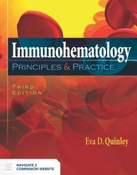 Produktbild: Quinley, E: Immunohematology: Principles and Practice
