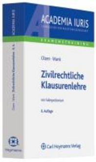 Produktbild: Zivilrechtliche Klausurenlehre