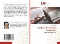 Produktbild: Modules d'ouvertures transversaux