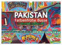 Produktbild: Pakistan farbenfrohe Busse (Wandkalender 2026 DIN A3 quer), CALVENDO Monatskalender