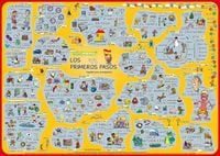 Produktbild: mindmemo Lernposter - Los primeros pasos - Spanisch f&uuml;r Anf&auml;nger - spielend Spanisch lernen Kinder