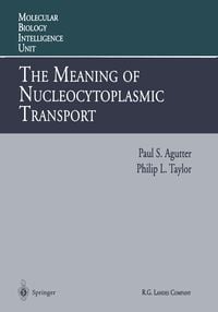 Produktbild: The Meaning of Nucleocytoplasmic Transport