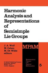 Produktbild: Harmonic Analysis and Representations of Semisimple Lie Groups