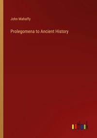 Produktbild: Prolegomena to Ancient History