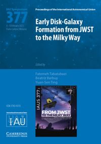 Produktbild: Early Disk-Galaxy Formation from Jwst to the Milky Way (Iau S377)
