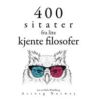 Produktbild: 400 sitater fra lite kjente filosofer