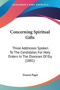 Produktbild: Concerning Spiritual Gifts